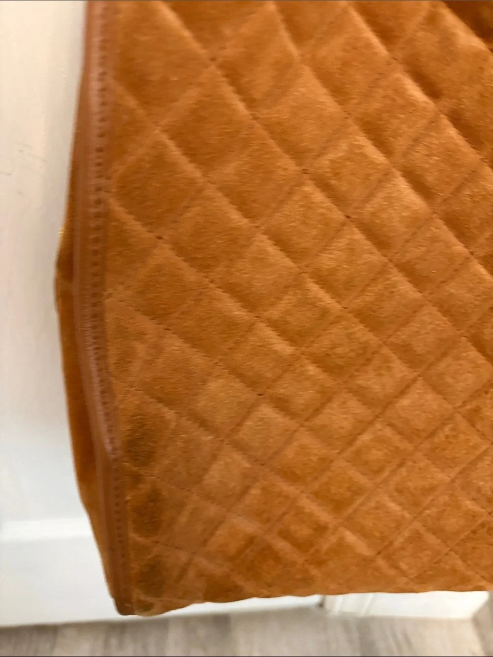 Talbots Brown Suede Leather Purse